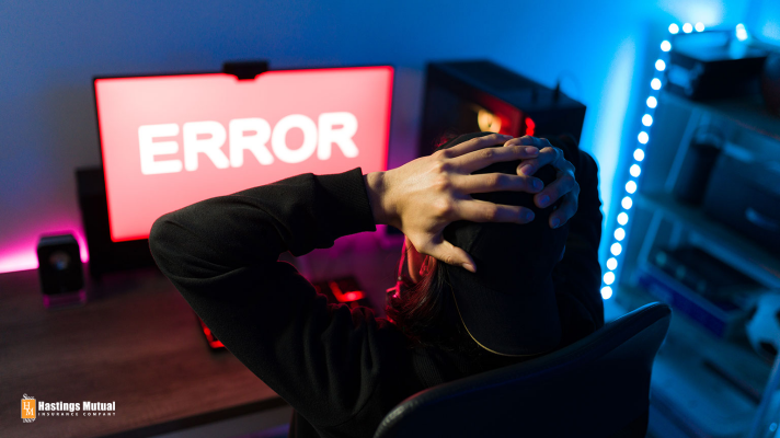 Computer error message