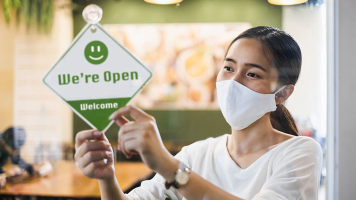 Advertising marketing and open stores