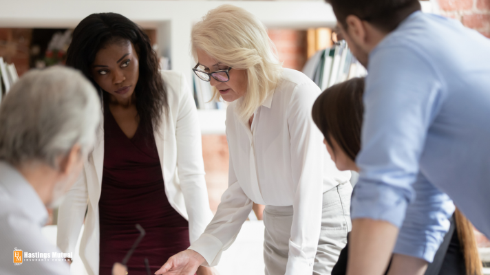 Senior manager in work group