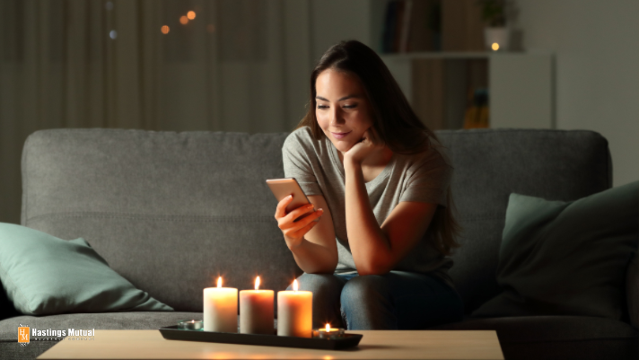 If you're prepared, a power outage is no problem. Power Outage Homeowner