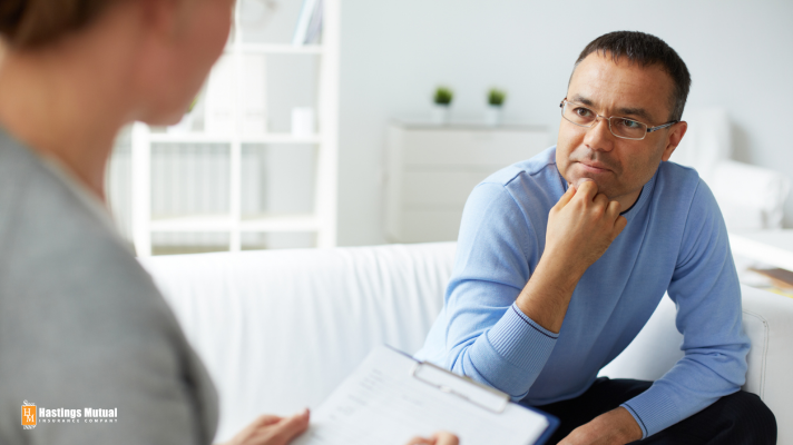 psychologist and patient