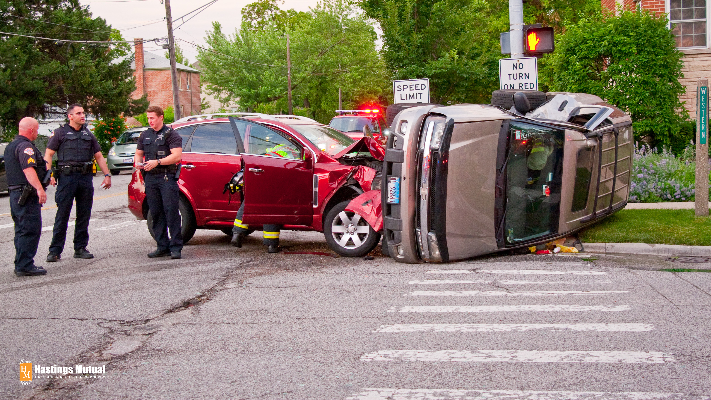 Umbrella insurance for a car crash