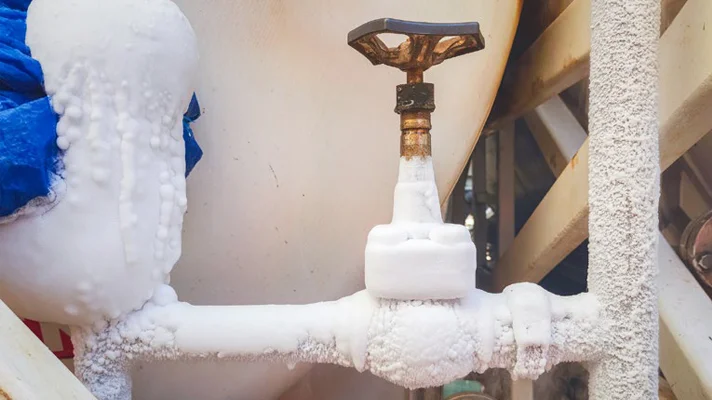 frozen pipes